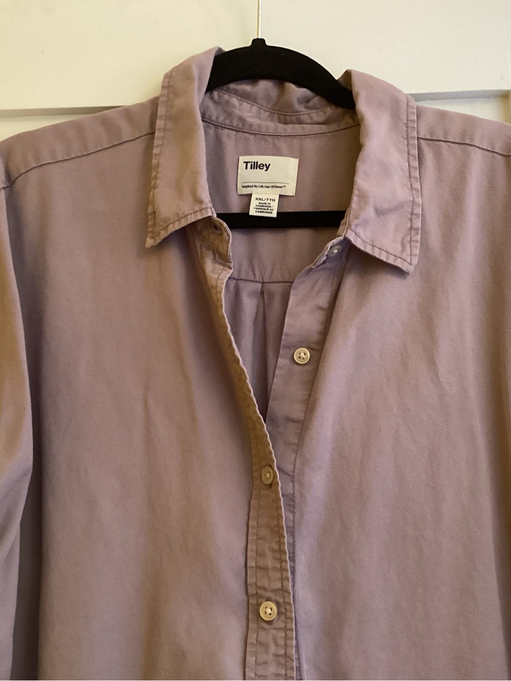 Tilley Women's Lavender Button-Up Shirt